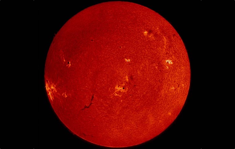 Sun in Hydrogen Alpha