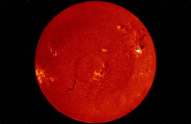 Sun in Hydrogen Alpha