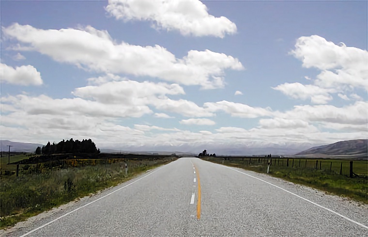 Road and Sky